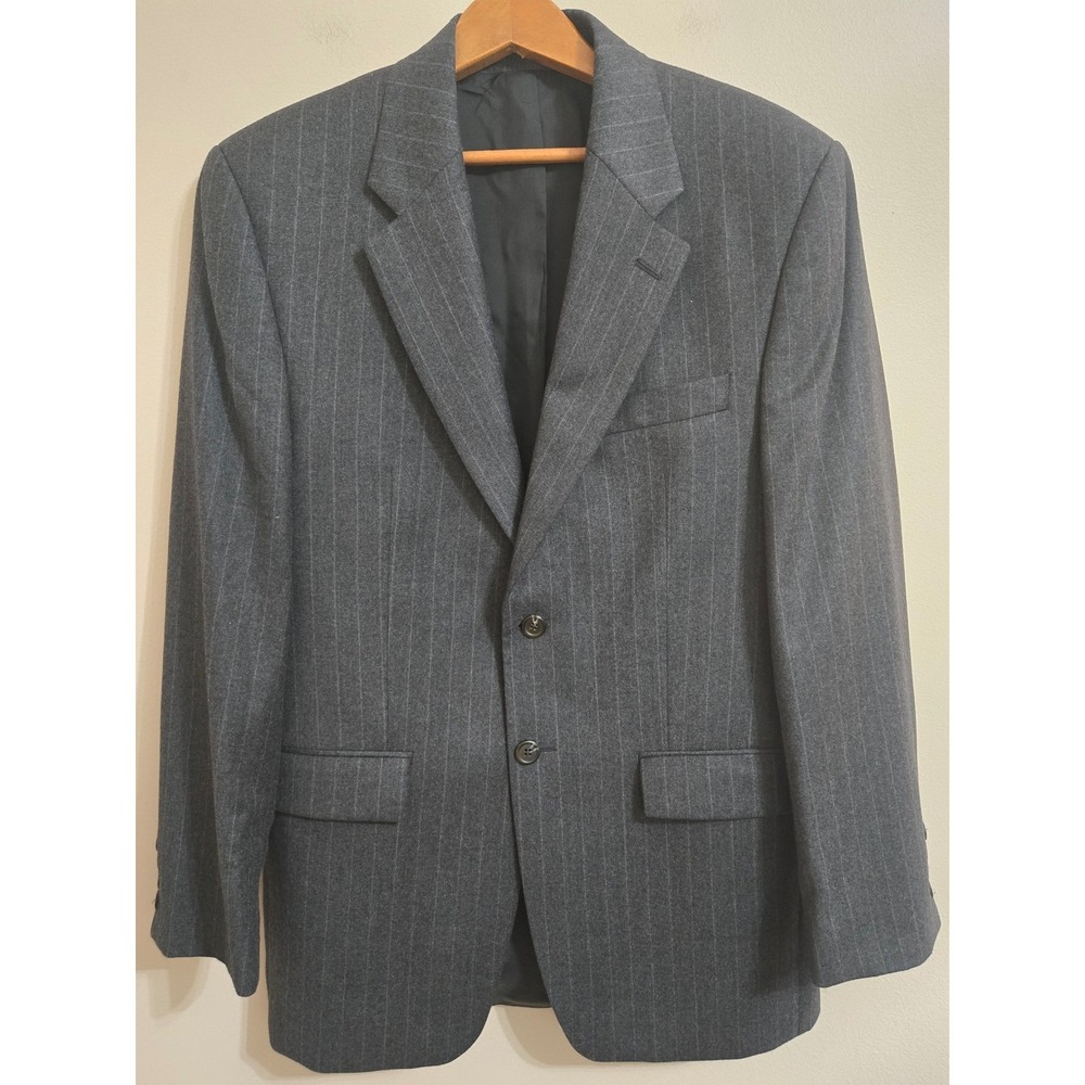 NWT Lauren Ralph Lauren Gray Wool Cashmere Suit 38R 32W MSRP $500